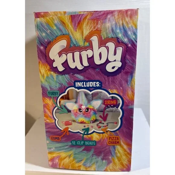 Furby Electronic Toy Interactive With 5 Voice Activated Commands Rainbow Design - Picture 5 of 6